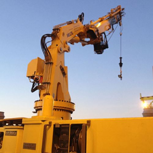 Deck Crane Load Test